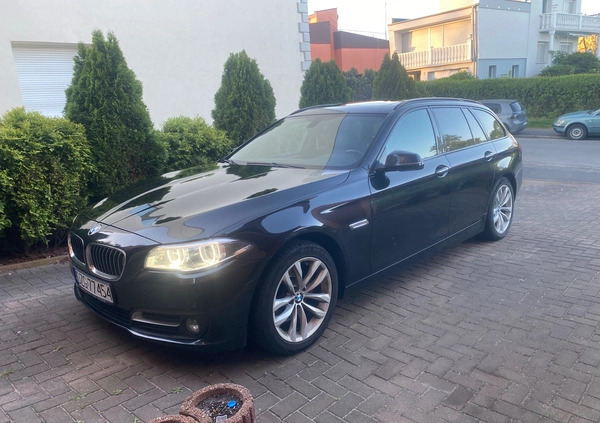 BMW Seria 5 cena 62500 przebieg: 247000, rok produkcji 2015 z Pieńsk małe 529